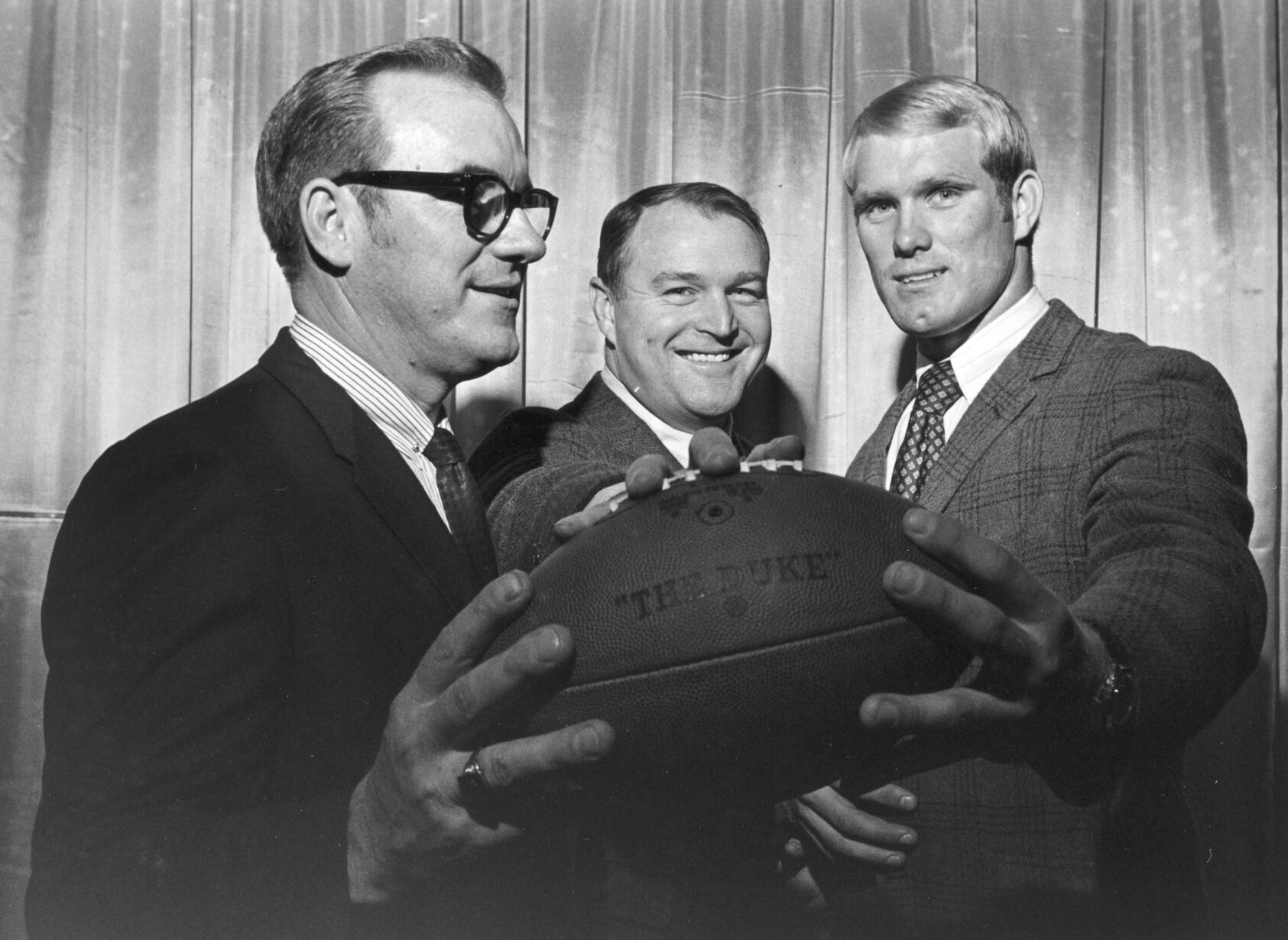 1970: Pittsburgh Steelers select quarterback Terry Bradshaw with first pick of NFL Draft